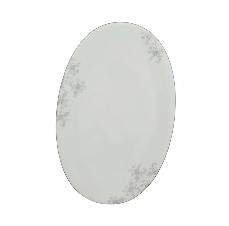 Royal Porcelain Angelina Platinum Ovalt Fat 41 cm Vit