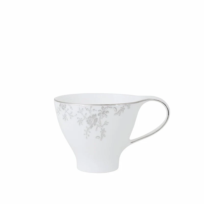 Royal Porcelain Angelina Platinum Kaffekopp 20 cl Vit