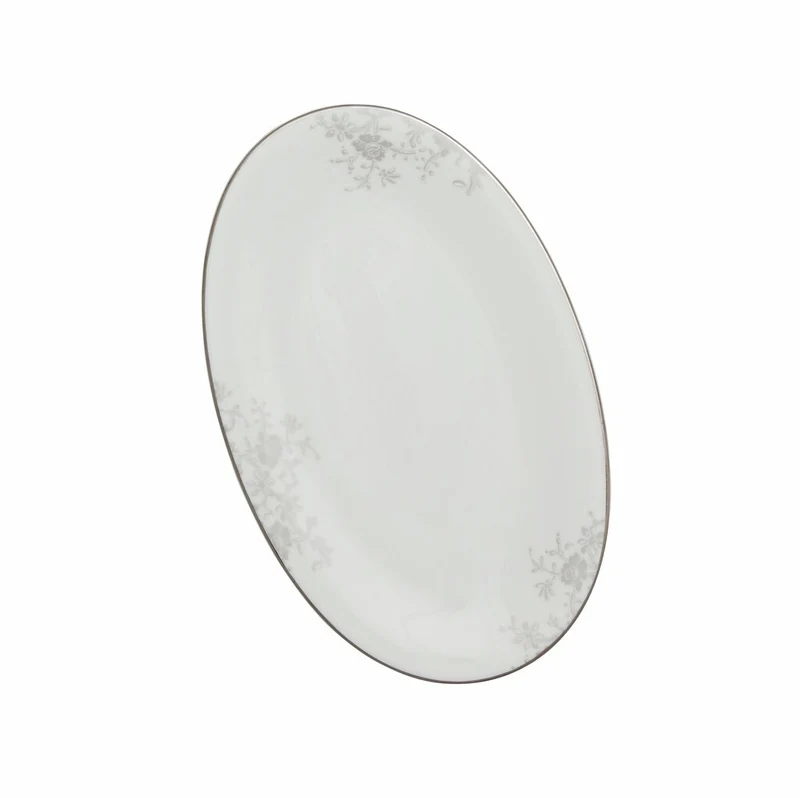 Royal Porcelain Angelina Platinum Fat Till Såssnipa 22x14 cm Vit