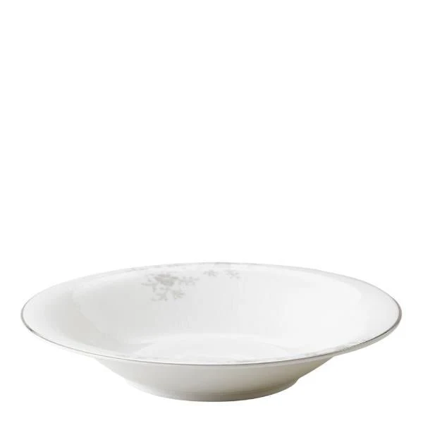 Royal Porcelain Angelina Platinum Djup Tallrik 23,5 cm Vit