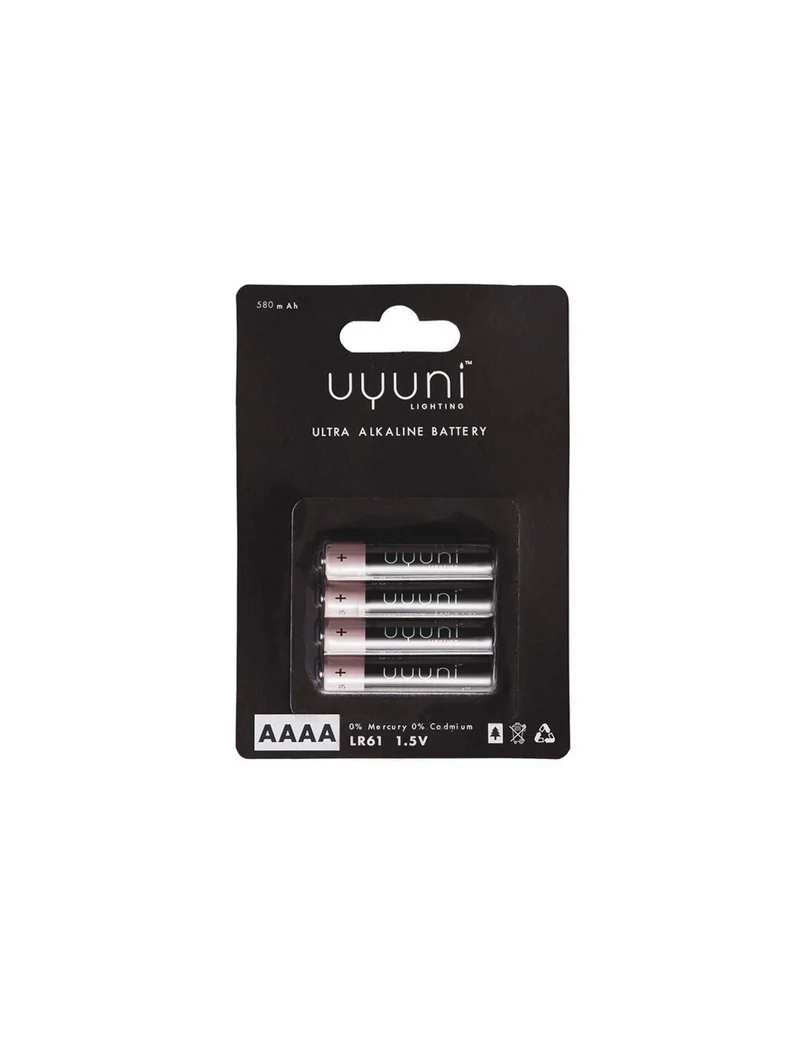 Lighting batterier, AAAA - 4 pk.