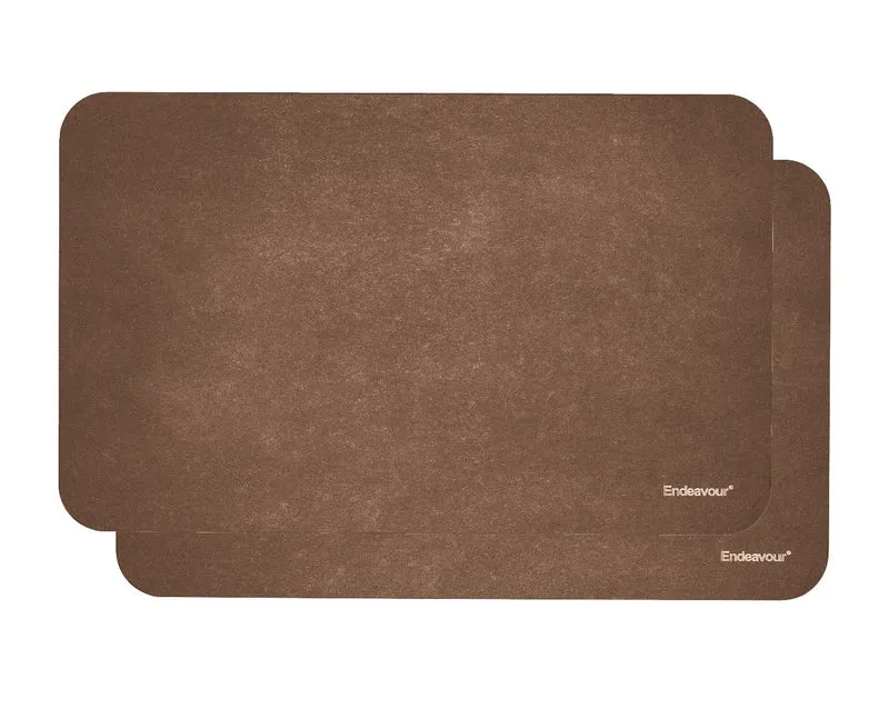 Skærebræt, Brown Black - 2 stk