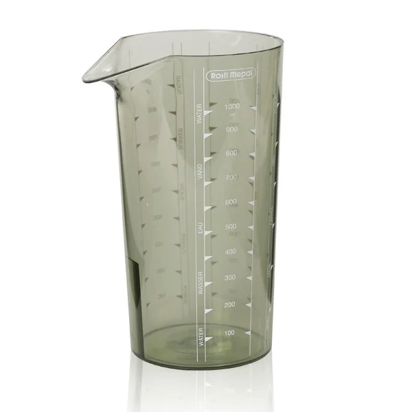 Målebæger 1,0L - røgfarvet