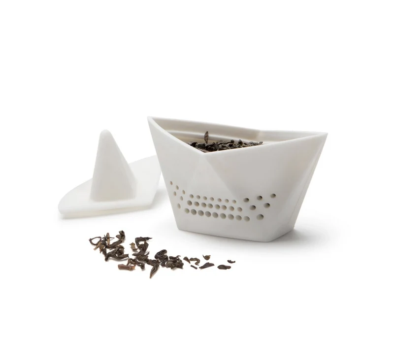 Paper Boat tefilter - hvid
