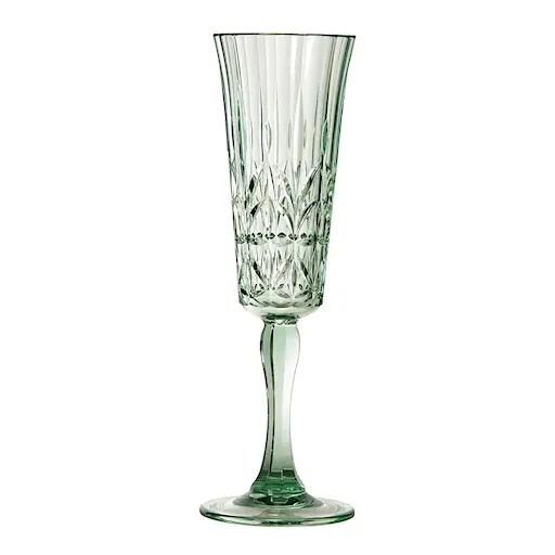 Stiernholm Idyll champagneglas 15 cl grön