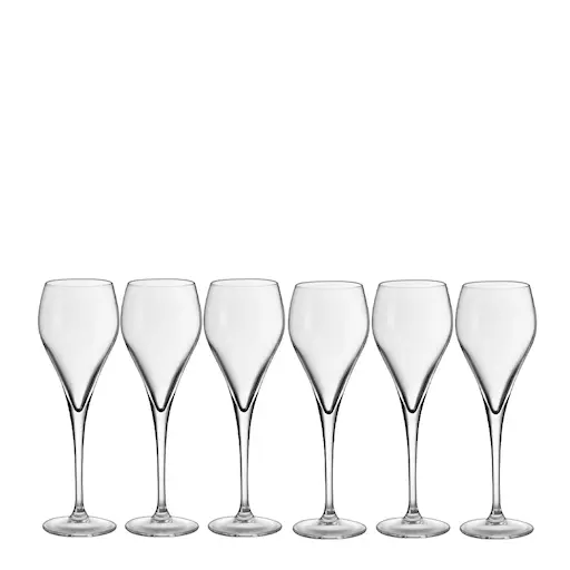 Stiernholm Bubbles champagneglas 16 cl 6-pack klar
