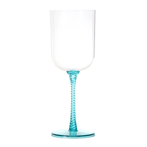 Stiernholm Eden Glas 50 cl Blå Spiral/Turkos