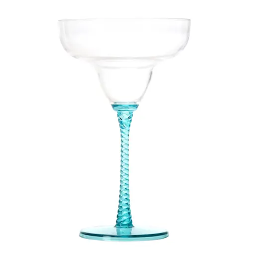 Stiernholm Eden Margaritaglas 35 cl Blå Spiral/Turkos
