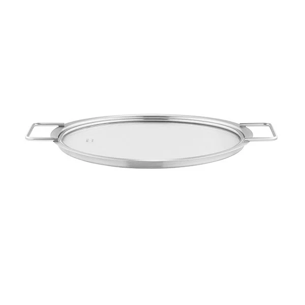 Tallerkenlåg, glas - 24cm.
