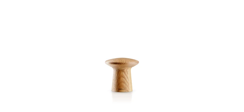 Salt- & peberkværn, eg - 7,5 cm.