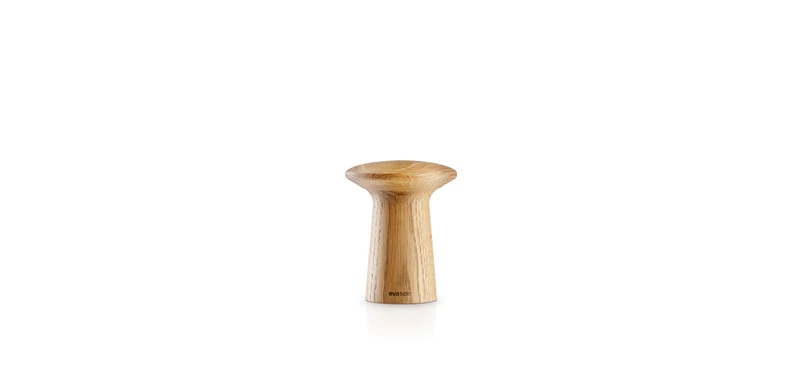 Salt- & peberkværn, eg - 11 cm.