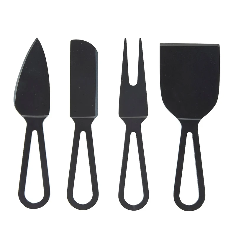 Osteknivsæt m. 4 dele - Black