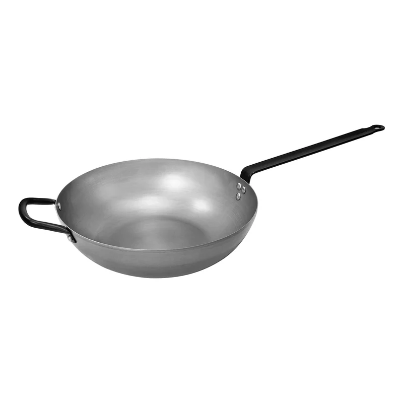 Exxent Wok 34 cm Kolstål