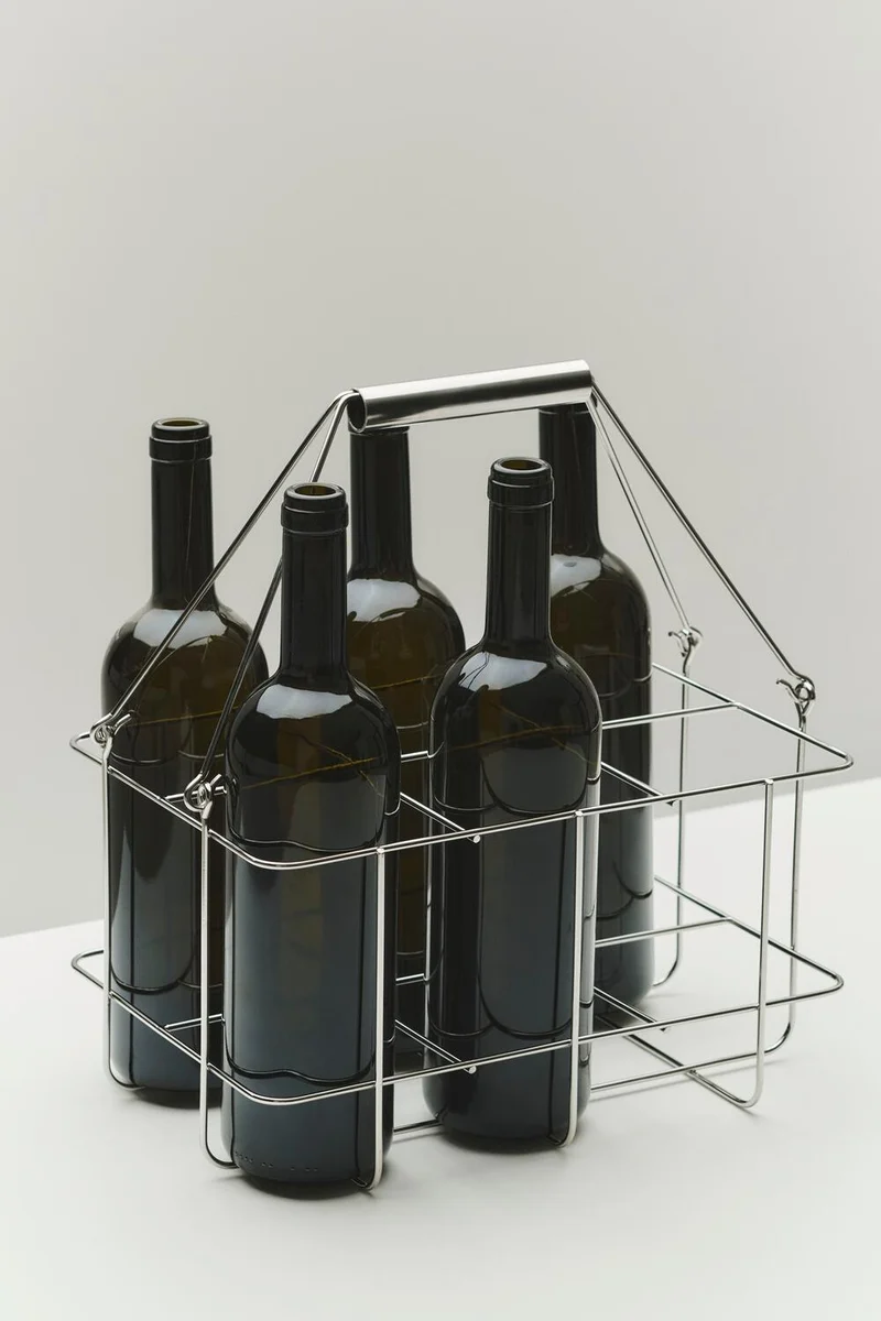 x Jasper Morrison flaskeholder - Stainless steel
