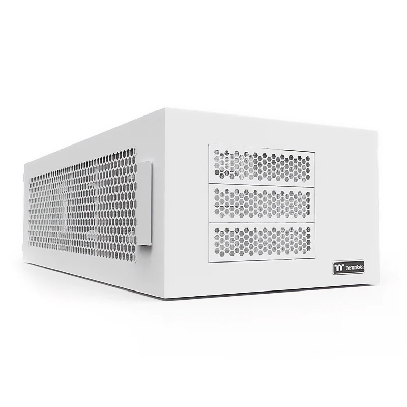 Thermaltake AX100 Steel Pedestal Case - Snow (CA-11C-00D6NN-00)