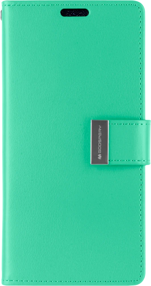 Goospery Rich Diary case for iPhone 14 - Mint