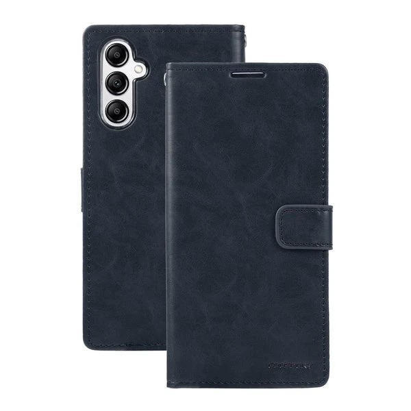 Goospery Bluemoon Diary for Galaxy A26 - Navy