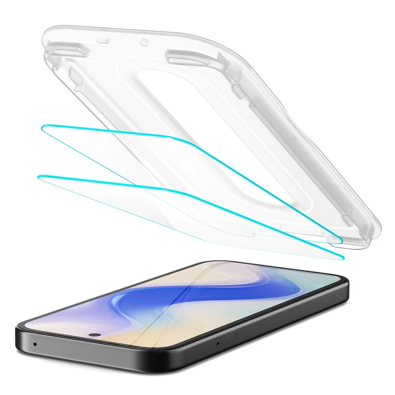 Spigen Google Pixel 10a Glas.tR EZ Fit Pro 2PCS Glass Screen Protector - Clear