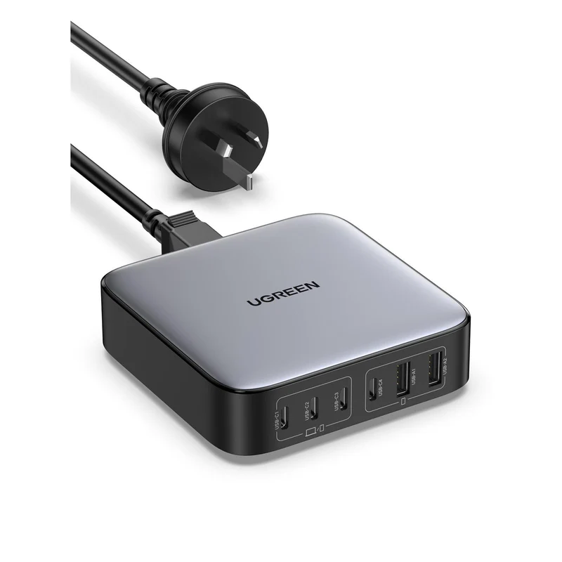 UGREEN Nexode 200W 6-Port GaN Desktop Fast Charger
