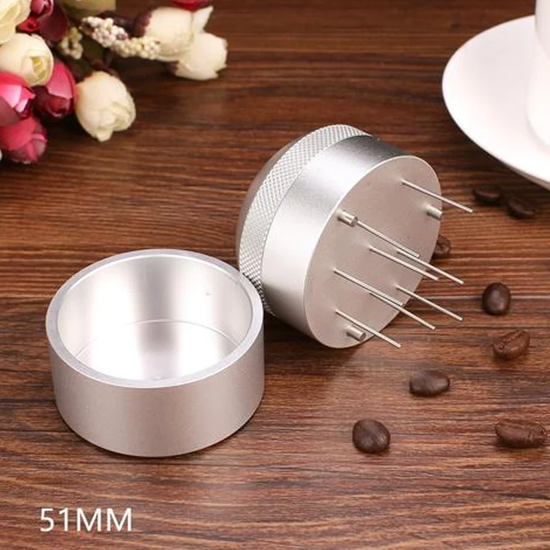 Barista Space Needle Distribution Tool 51mm Silver (8 needles)