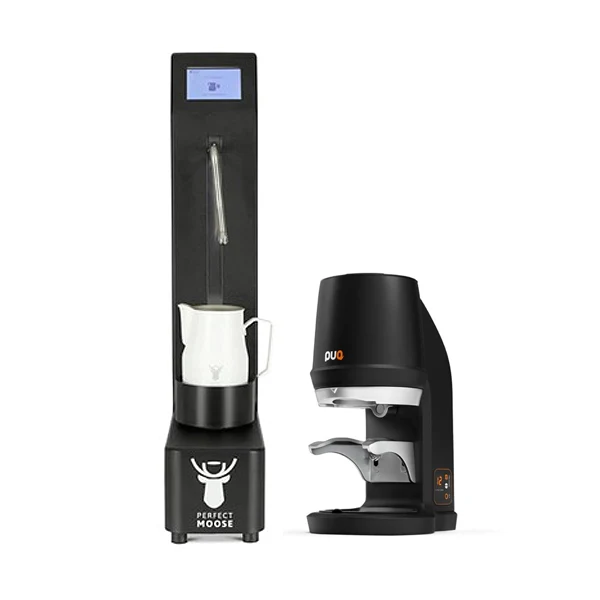 Perfect Moose Epic Greg Automatic Milk Steamer w/ Puq Press Q1 Tamper