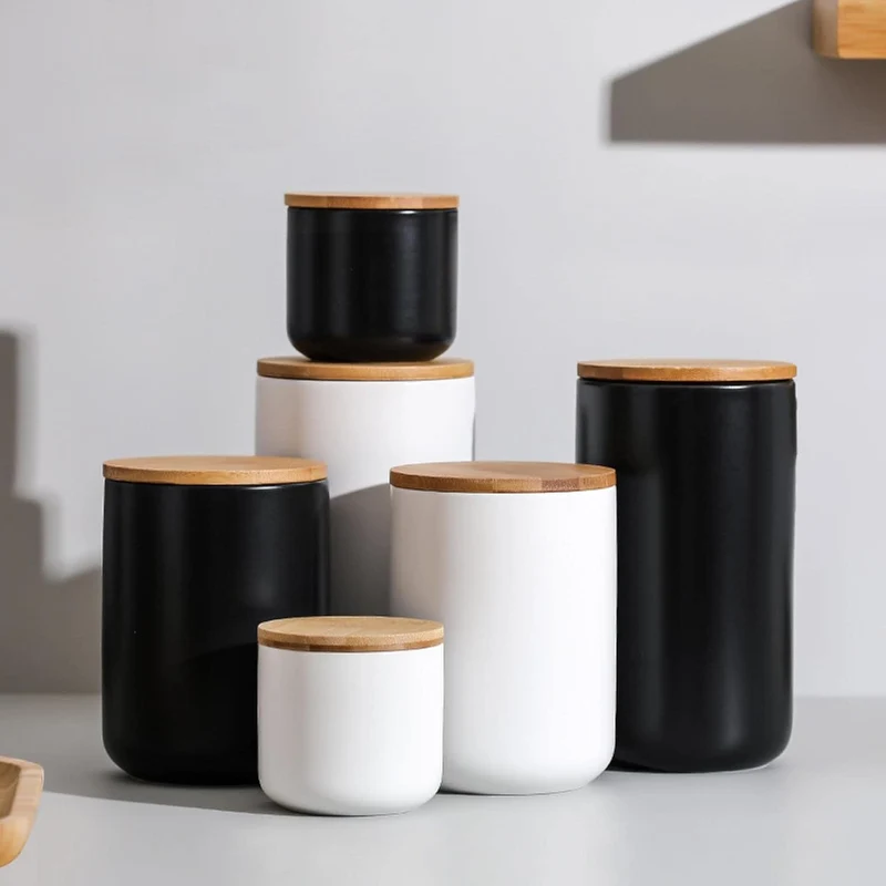 Barista Space | Ceramic Bean Container – 800ml & 1000ml