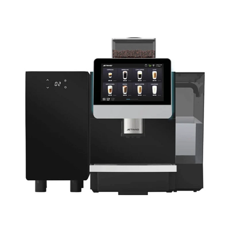 Jetinno JL31B Coffee Machine with MC6D Fresh Milk Fridge Set
