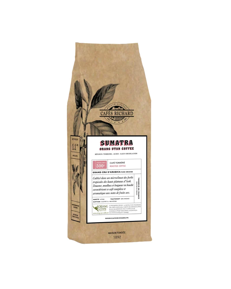 Cafés Richard | Sumatra – Pure Origin Coffee - Specialty Coffee