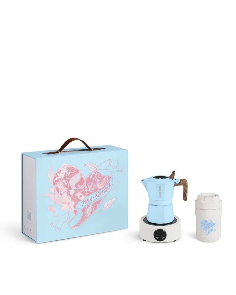 MHW-3BOMBER Flipped Moka Pot Gift Box – 5-Piece Set | (UK Version Available)