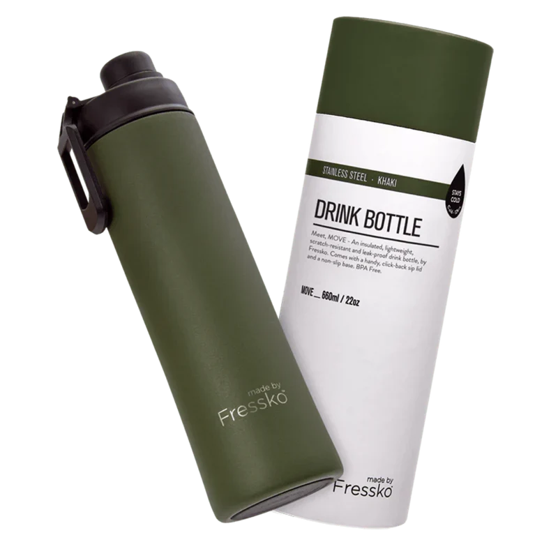 Fressko MOVE Bottle – 660ml / 22oz – Stainless Steel