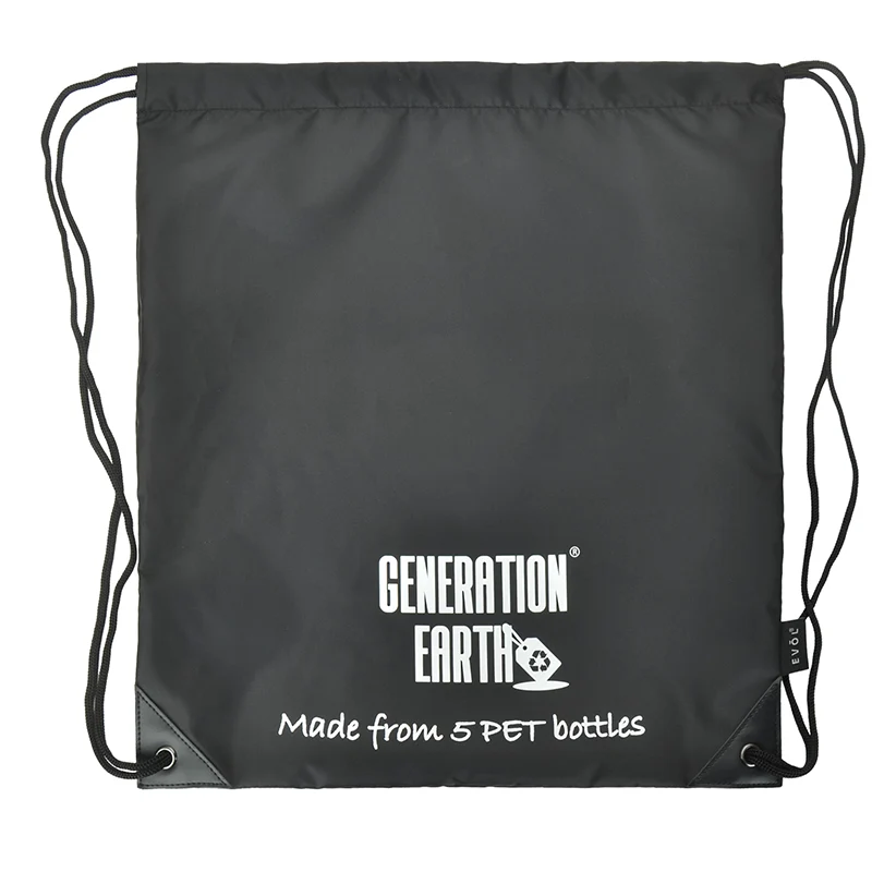 Generation Earth Drawstring Bag (Black)