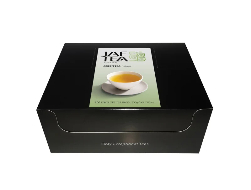 JAF Tea Green Tea – 100 Tea Sachets