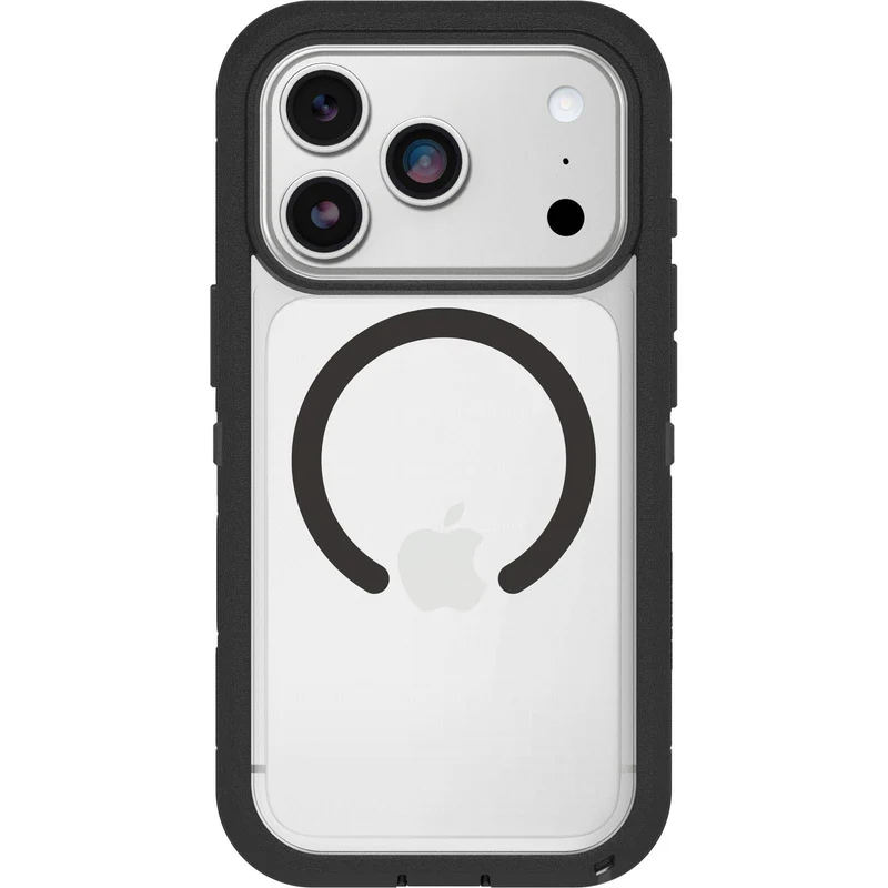 OtterBox Defender Pro XT Magnetic Case for iPhone 18 Pro (Clear/Black)