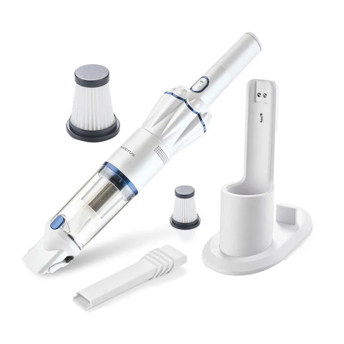 Invictus 9-Pieces One Handheld Vaccum Cleaner Set (White)