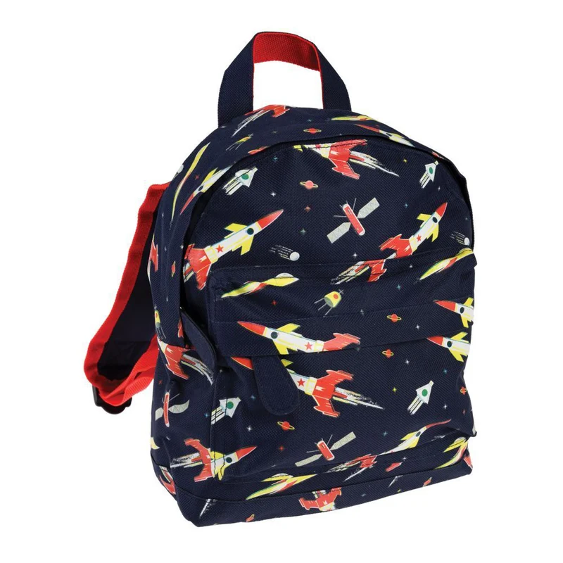 Rex London Kids/Children Mini Backpack Picnic/School Bag 21x25cm Space Age