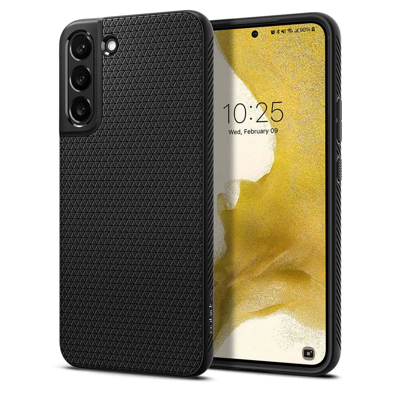 Spigen Samsung Galaxy S22 Plus Liquid Air Case - Black