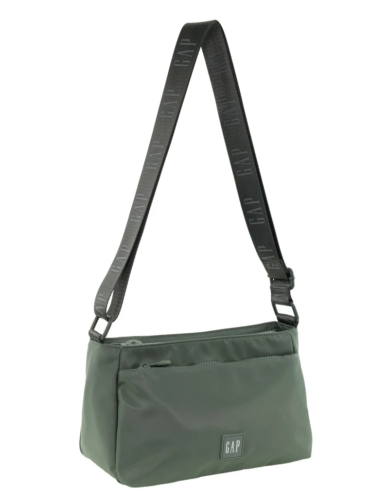 GAP Women's Travel Vegan Leather Modern Shoulder Crossbody Bag Twig