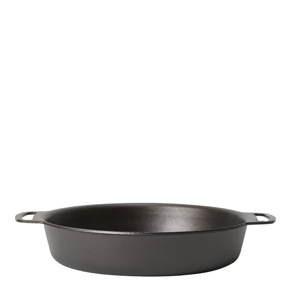 Anders Petter Ugnsform i kolstål 28 cm Svart