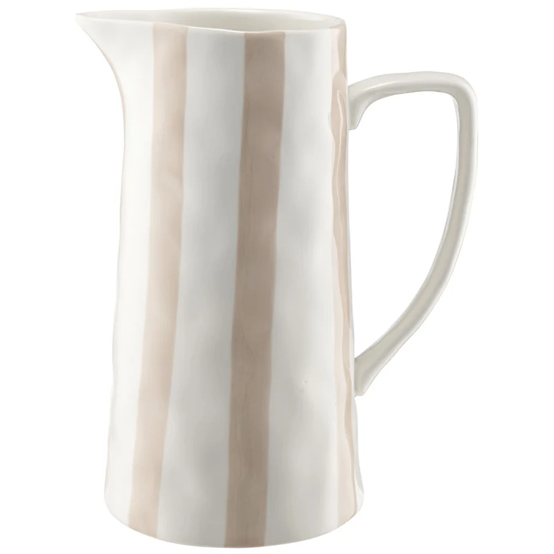 Stiernholm Stripes Tillbringare 1,8 L Vit rosa