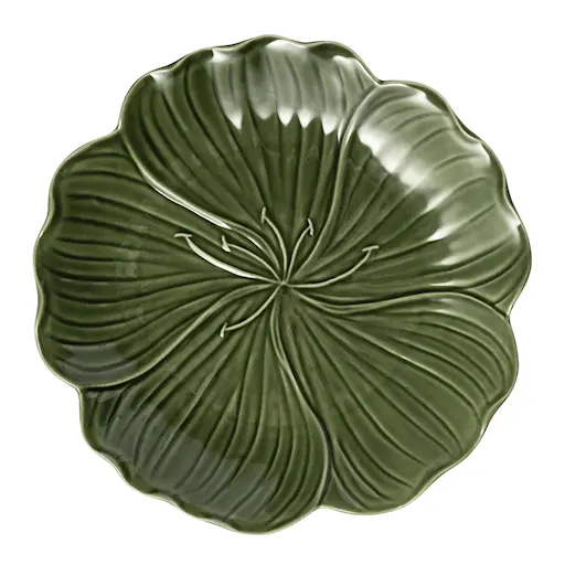 Stiernholm Flora assiett 19 cm grön