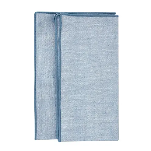 Stiernholm Eline Servett 45x45 cm 2-pack Blå/Vit