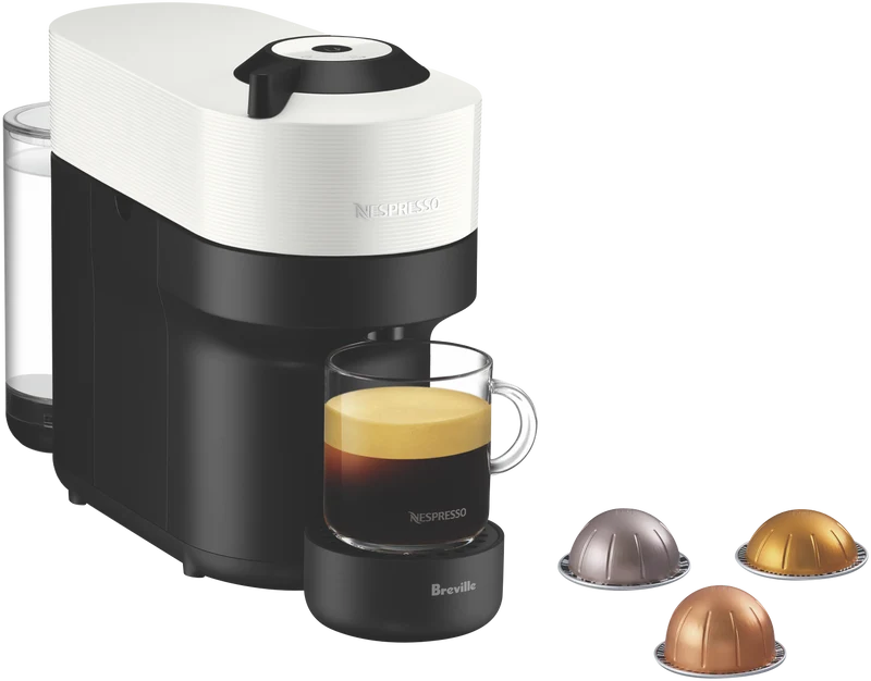 Nespresso Vertuo Pop Capsule Coffee Machine Solo White