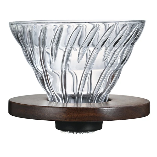 Hario Walnut V60 Glass Dripper