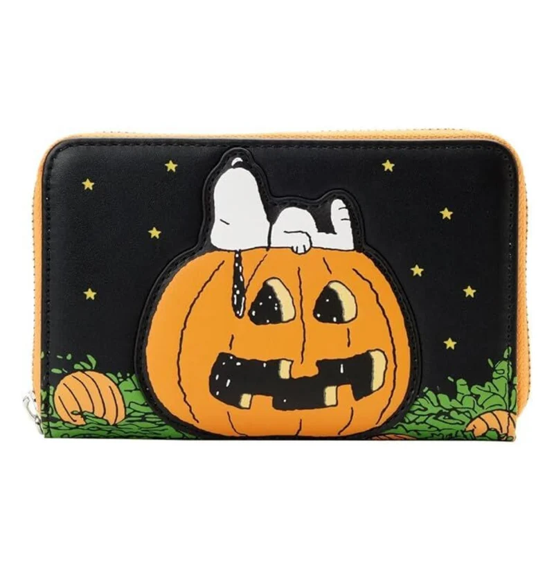Loungefly Peanuts - Great Pumpkin Snoopy Doghouse Zip Around Wallet