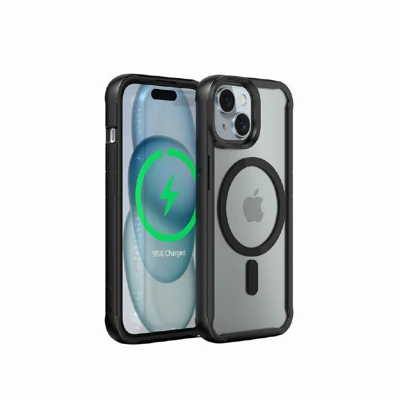 X.One MagSafe Phone Case Dropguard 2S / 2.0 iPhone 15 Impact Protection Cover (Solid Clear)
