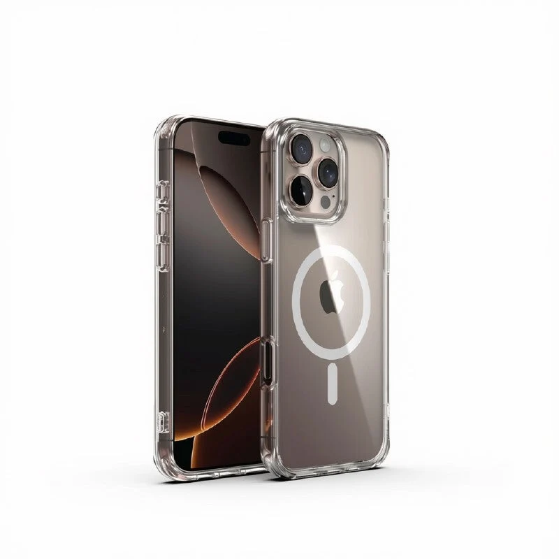X.One MagSafe Phone Case Dropguard Pro iPhone 15 Impact Protection Cover (Clear)