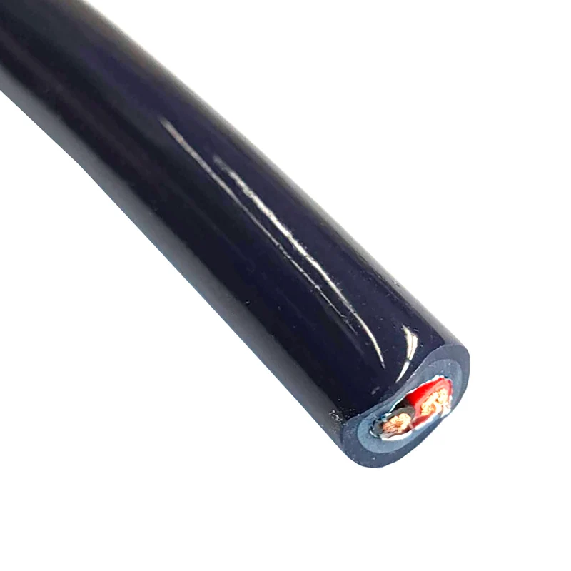 ENCORE SCREENS 14 AWG 2-Core OFC Speaker Cable Per Metre - 10mm Black PVC