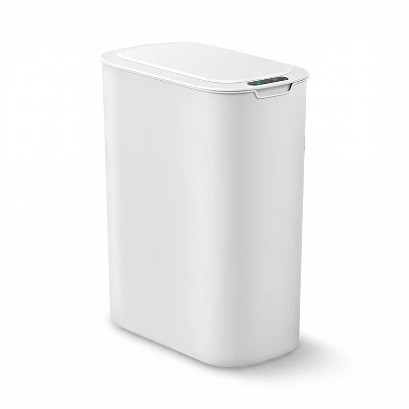 Devanti 21L Motion Sensor Kitchen Bin Slim Touchless Rubbish Can with Lid White
