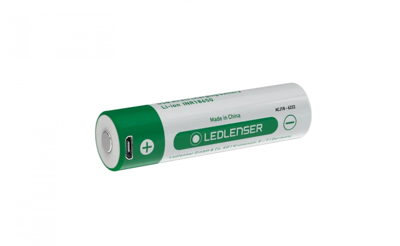 Ledlenser 18650 USB Rechargeable Battery 2500mAh ST6R ST7R P6R