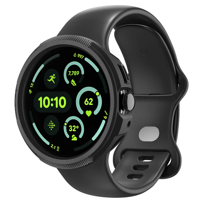 Spigen Pixel Watch 5/4 41mm Liquid Air Case with Stand (Black)